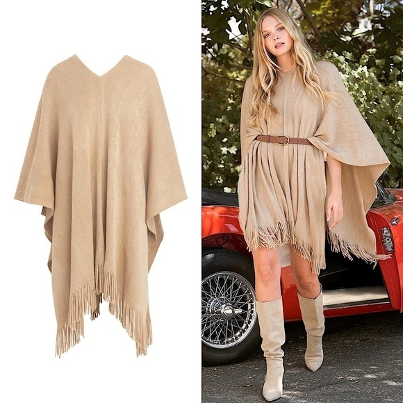 Shiraleah Rowan Poncho - Picture 1 of 11